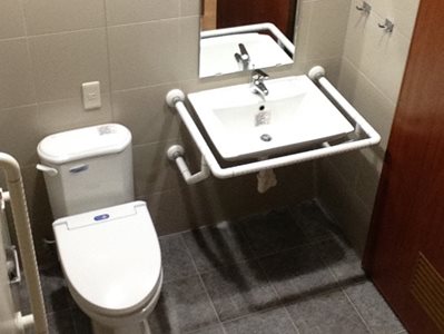 PUDA hospital bathrooms