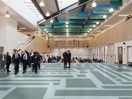 ​Polysafe Verona: Offers more decorative choice when it comes to safety flooring