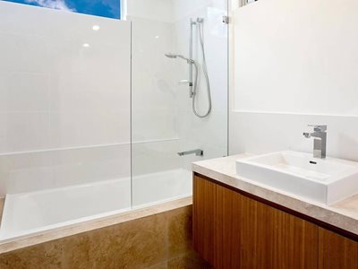 James Hardie Secura Interior Flooring Shower