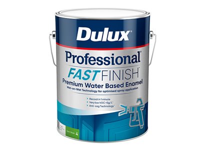 Dulux Prof Fast Finish Water Based Enamel Semi Gloss 10L