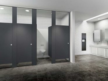 The BIM library update covers the Tranquility range of toilet partitions and privacy screens