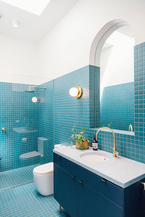 Art Deco extension bathroom