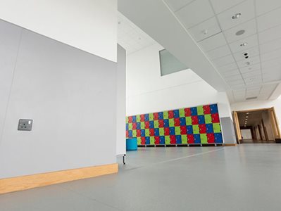 Altro Flooring Walling Coloured Lockers