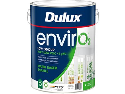 Dulux EnvirO2 Water Based Enamel Semi Gloss