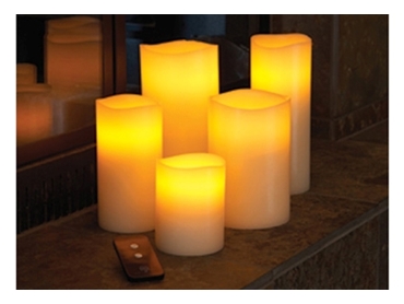 Low Voltage Flameless Candle Systems and Remote Controlled Wax Pillars from Smart Candle l jpg