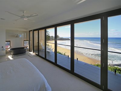 Residential Energy Efficient Window Bedroom Sea View