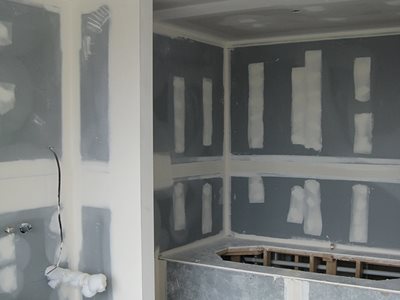 Bathroom Wall Capping Plasterboard Sections