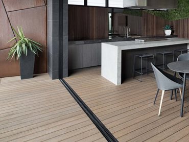 Outdure ResortDeck achieves a seamless indoor-outdoor flow