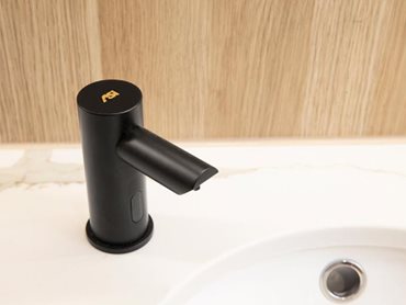 EZ Fill soap dispensers are sensor activated and don’t need to be touched to dispense soap 