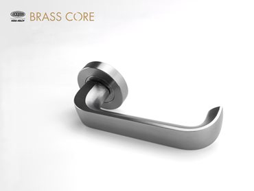 The door handle designs were created through well thought simple silhouettes that can adapt to broad architectural spaces 