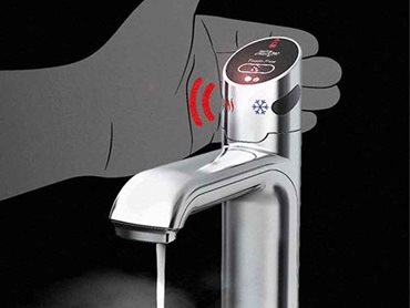 Contactless solutions such as the new HydroTap Touch-Free Wave will be crucial in designing the workplace of the future.