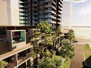 The new Build to Rent project is located just 200 metres from the scenic Scarborough Beach