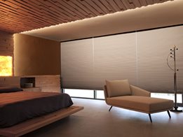 25mm Pleated & cellular blinds