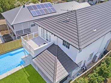 The Cape Cod style home in Brisbane featuring Monier’s Madison tiles