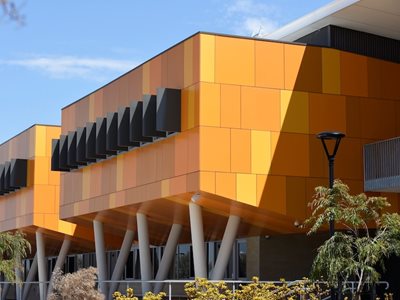 Innova Duracom Pre Coated Facade System at Joseph Banks College – Education and Government