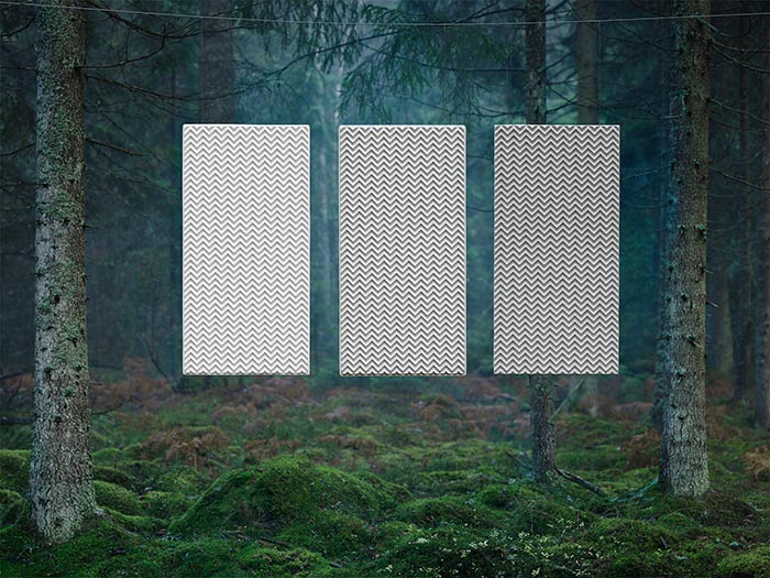 Biodegradable acoustic pulp panels