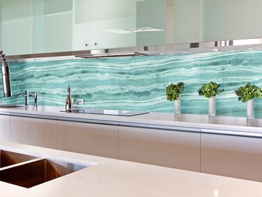 The collection also includes 10 textures featuring Marble, Onyx and Granite designs for splashbacks, lightboxes and wall cladding