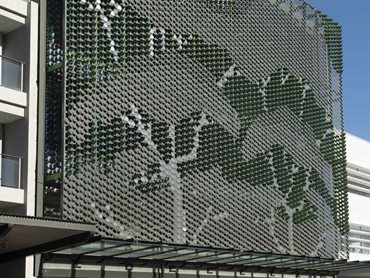 The eucalypt tree screen features both Duratec Eternity Titanium Pearl and bright Duratec Intensity Leaf