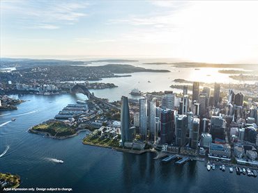 Siniat SUS One Sydney Harbour Aerial