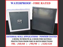 Dual screw fixed – Waterproof wall system: 1 hour, 90 minute & 2 hour FYREPANEL