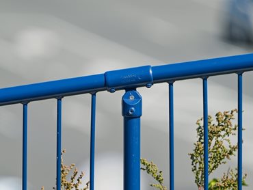 The balustrade's innovative modular design allowed for quick and easy assembly onsite