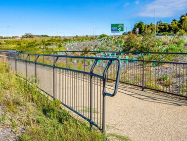 Constructed from hot dip galvanised steel, Bikesafe bike path guard rails provide maximum strength
