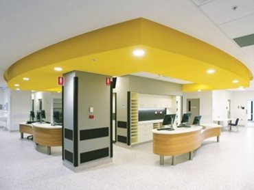 The Green Star compliant Wattyl I.D was used for the building’s interior on the walls and ceilings 