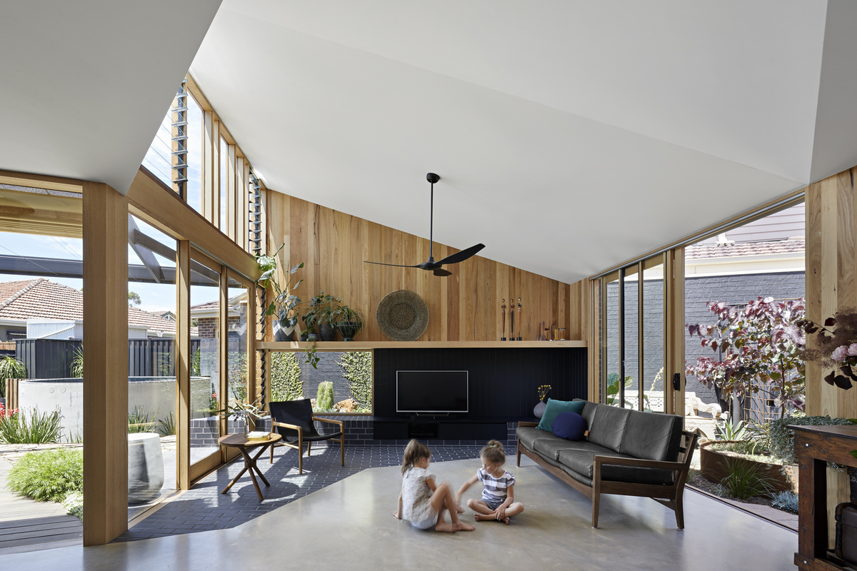 1960s home renovation indoor-outdoor living
