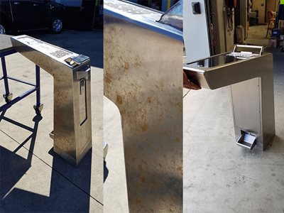Restoration Water Bubbler Before After