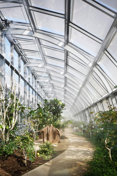 Roland Garros greenhouse
