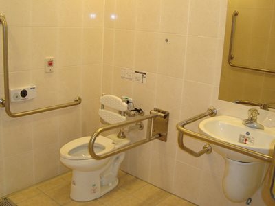 PUDA hospital bathrooms