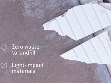 Equitone's two clear ambitions for 2030: light impact materials and zero waste to landfill