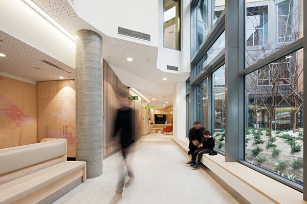 Sensitive design regional cancer centre