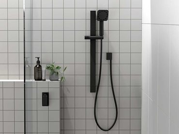NX Orli with HydroSense® Rail Shower in Matte Black