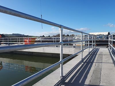 Tuffrail Industrial Handrails Dock