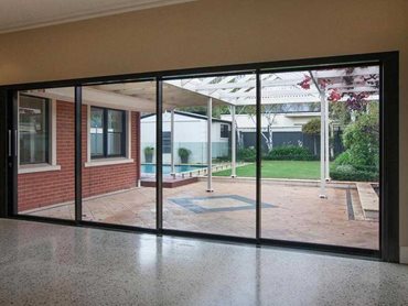ProGlide sliding doors provided a seamless transition between the indoor and outdoor living areas