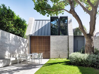 Robertson Petersen Woollahra Village House Courtyard Studio