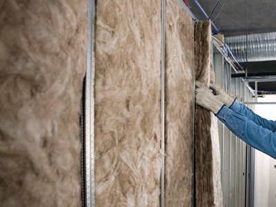Knauf Insulation Acoustic Partition Non-combustible Acoustic Roll Products Installation