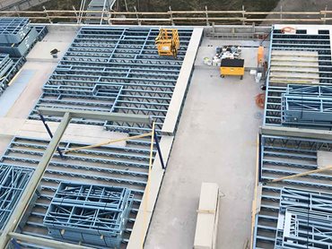 SBS' prefabricated steel frames saved the builder about 4-6 weeks on normal build time