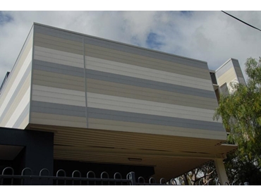 Aluminium Weatherboard Wall Cladding that is recyclable from Nu Wall l jpg