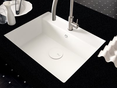 Corian sink and benchtop
