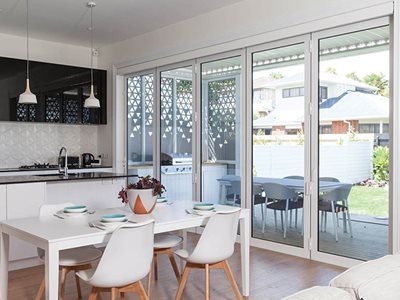 AGG Insulglass® Modern Living Room Interior Insulated Glass Patio Doors