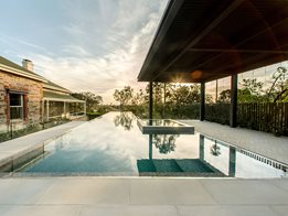 Luxury concrete paving & pool coping