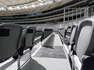 Big River Anti-Slip Plywood Perth Stadium Seating Details