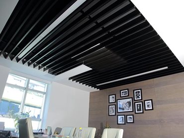 Armstrong acoustic systems in office interior