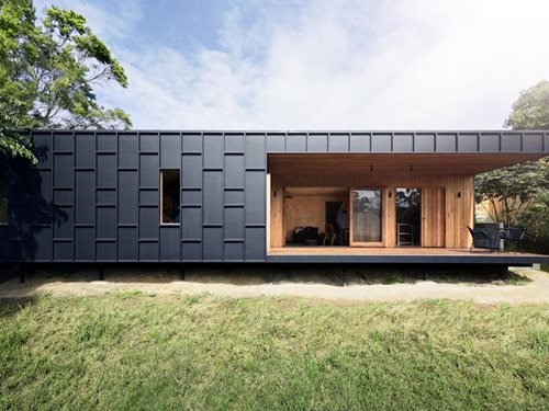 Simple timber home