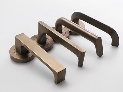 Assa Abloy Opening Solutions Lockwood Brass Core Door Handles Bronze