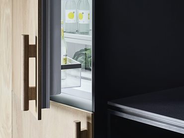 Fisher & Paykel was chosen for its design-led products, smart space-saving solutions, and streamlined aesthetic