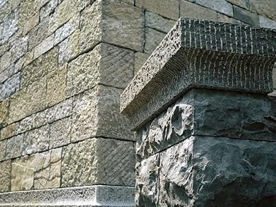 Antique Yangtze Limestone Exterior Facade