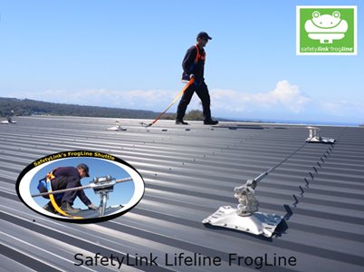 SafetyLink Horizontal FrogLine Lifeline